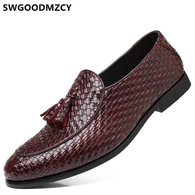 Fashion Tassel Men's Formal Dress Shoes - Spring Summer Gentleman Suit Footwear (MSF3)(F14)