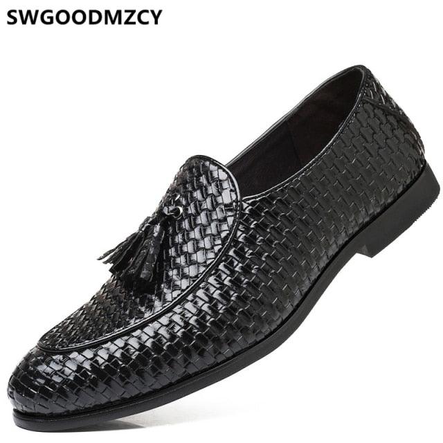 Fashion Tassel Men's Formal Dress Shoes - Spring Summer Gentleman Suit Footwear (MSF3)(F14)