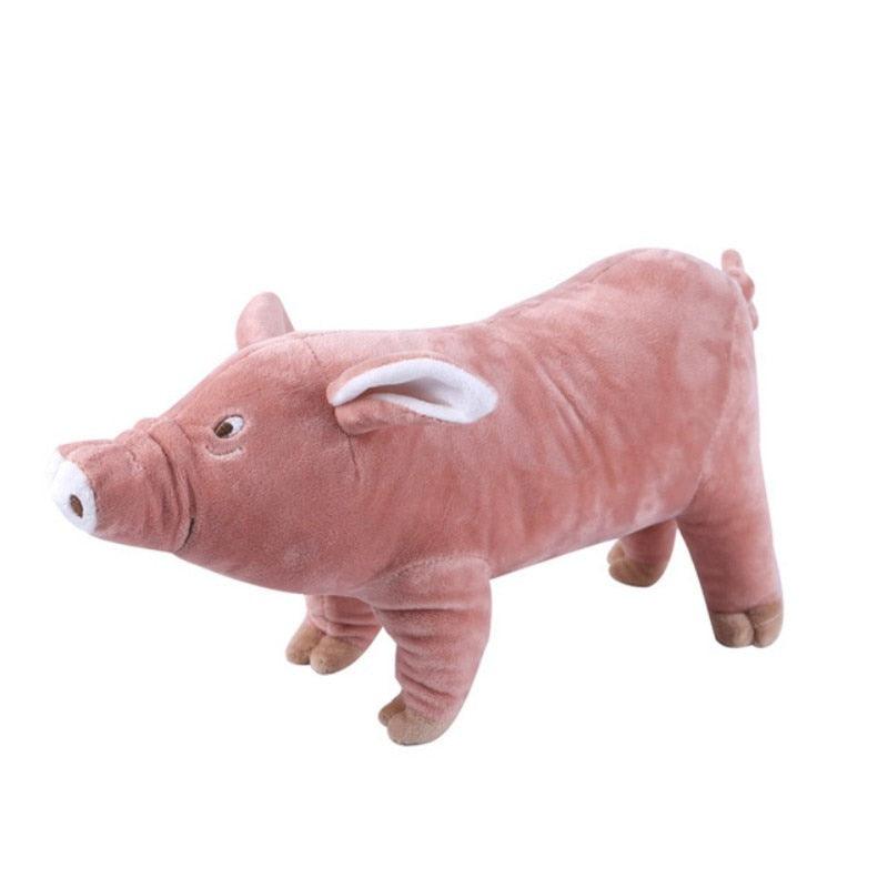 Lovely Cat Dog Toys Puppy Pet Chew Toy - Pig Plush Cartoon Bite Squeak Toy (D73)(8W2)(7W2)(9W2)