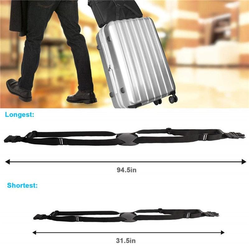Luggage Binding Belt - Elastic Telescopic Luggage Strap - Travel Bag Suitcase Fixed Belt (D79)(LT6)