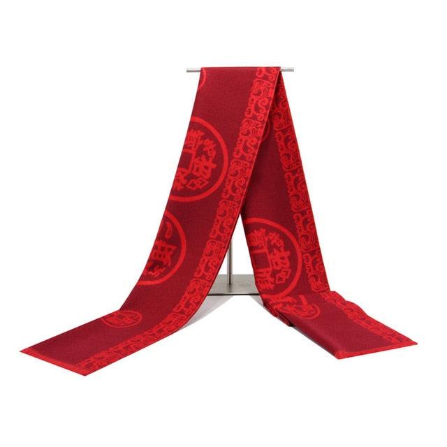 Luxury Brand Scarf -Cashmere Scarf Wrap - Autumn Winter Scarf - Long Wool (MA7)