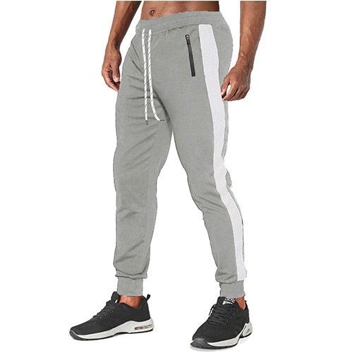 Great Men's Fitness Trousers - Breathable Joggers Workout Track Skinny Sweatpants (1U101)(1U9)