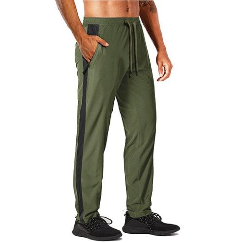 Men's Joggers Trousers - Summer Casual Quick Drying Track Pants - Exercise Sweatpants (1U101)(1U9)