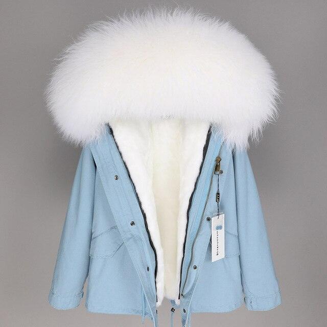 Gorgeous Women Winter Coats - Winter Jacket Natural Real Wool Coat - Woman Jacket (1U23)