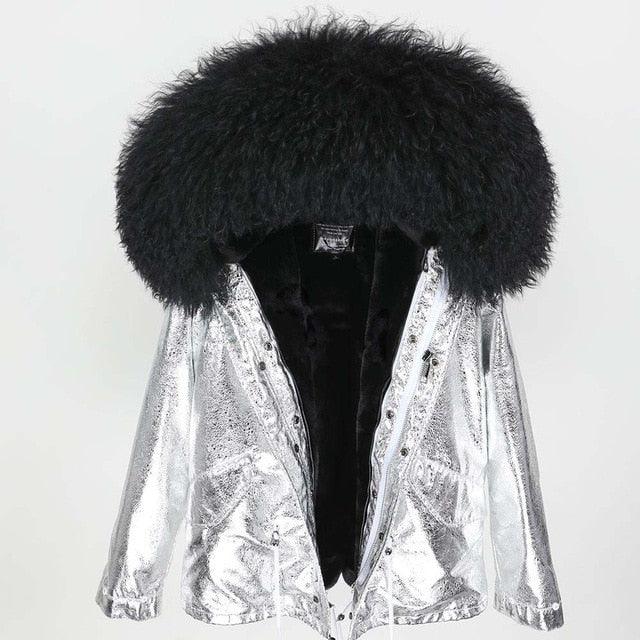 Gorgeous Women Winter Coats - Winter Jacket Natural Real Wool Coat - Woman Jacket (1U23)