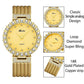 Beautiful Women's Luxury Watch - Waterproof Big Lab Diamond Ladies Wrist Watches (1U82)(9WH3)