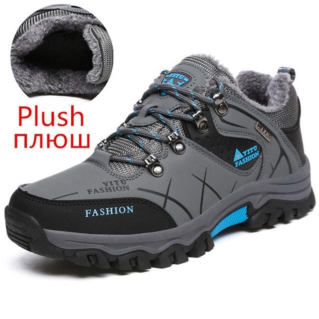 Men's Boots - Winter With Plush Warm Snow Boots - Casual Winter Boots (MSB4)(F16)(F13)