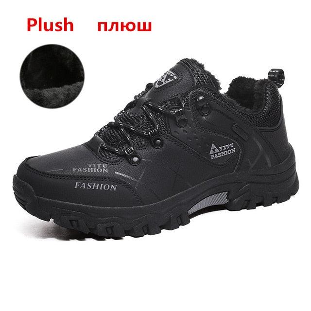 Men's Boots - Winter With Plush Warm Snow Boots - Casual Winter Boots (MSB4)(F16)(F13)