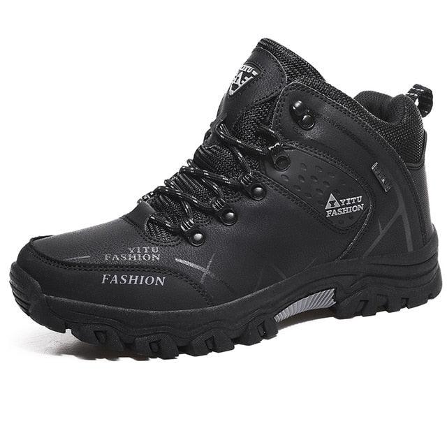 Men's Boots - Winter With Plush Warm Snow Boots - Casual Winter Boots (MSB4)(F16)(F13)