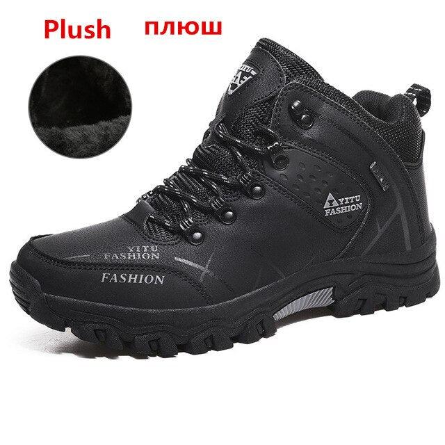 Men's Boots - Winter With Plush Warm Snow Boots - Casual Winter Boots (MSB4)(F16)(F13)