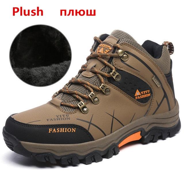 Men's Boots - Winter With Plush Warm Snow Boots - Casual Winter Boots (MSB4)(F16)(F13)