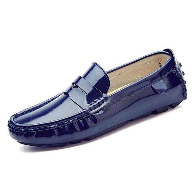 Great Men's Loafers Patent Leather Moccasins Driving Shoes (MSC2)(MSC4)(MSC1)