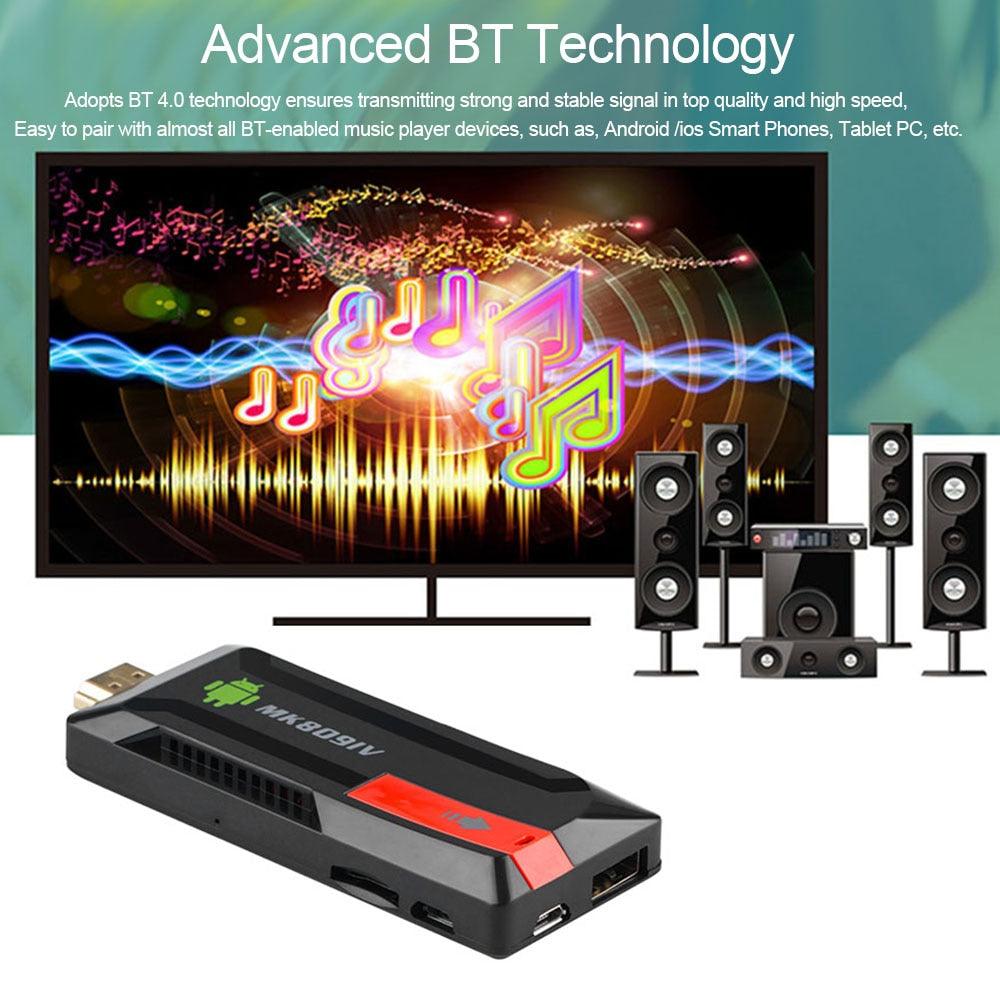 MK809 IV Android 7.1 TV Stick RK3229 Quad Core 2G/16G TV Dongle UHD 4K HD 3D Mini PC H.265 WiFi DLNA Smart Media Player (ST2)(F56)