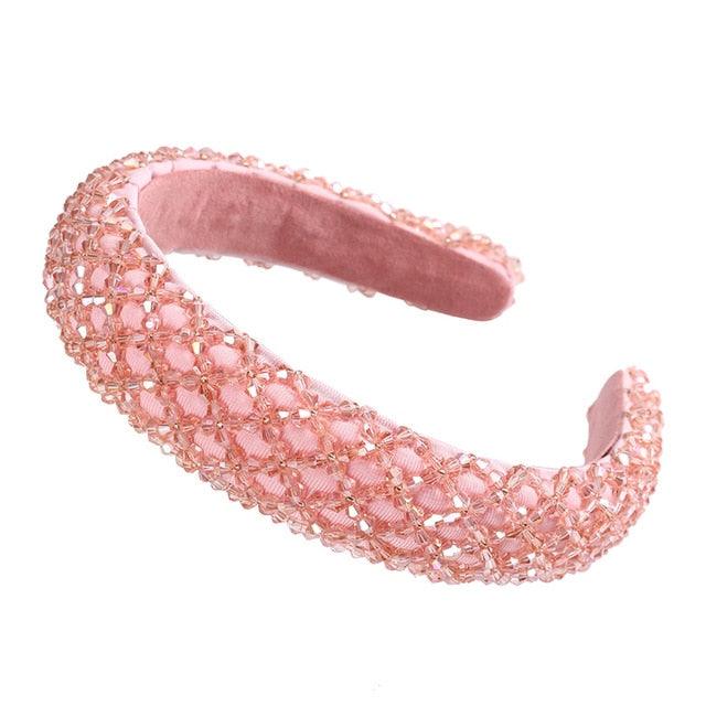 Gorgeous Sparkly Padded Rhinestones Headbands - Full Crystal Luxurious Limited Edition Hairbands (8WH1)(F88)