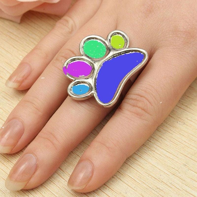 3 Different Shapes Cute Stainless Steel Beauty Palette Manicure Nail Tools Cosmetics Ring Spatula Tool (N3)(F85)