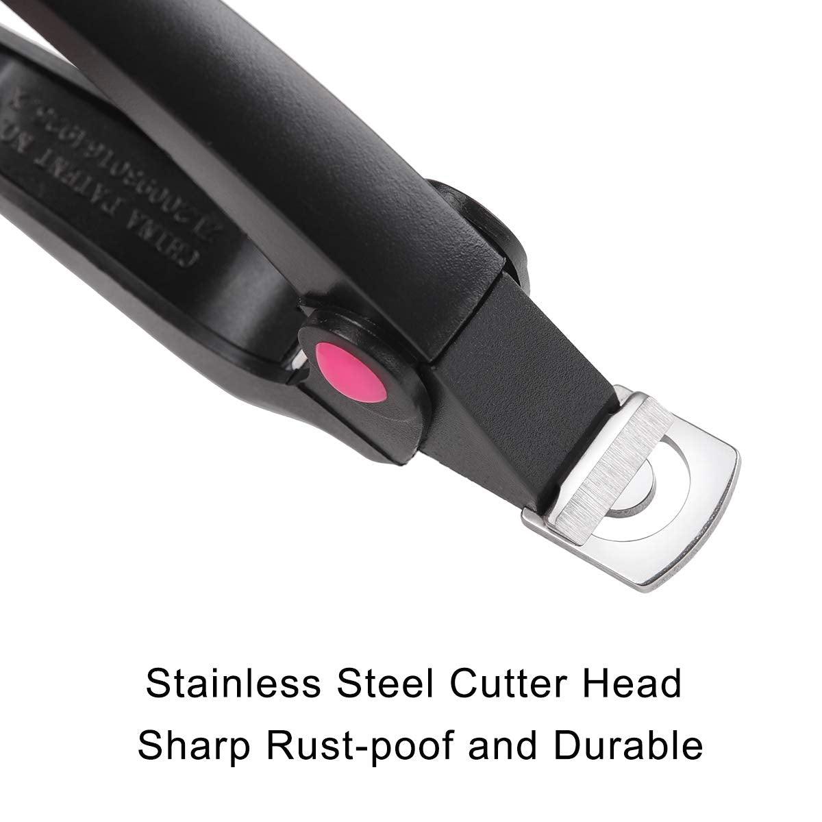 Acrylic Nail Clippers Gel False Nails Tips Cutter Fake Nail Clipper Cutter Trimmer Stainless Steel Manicure (N3)