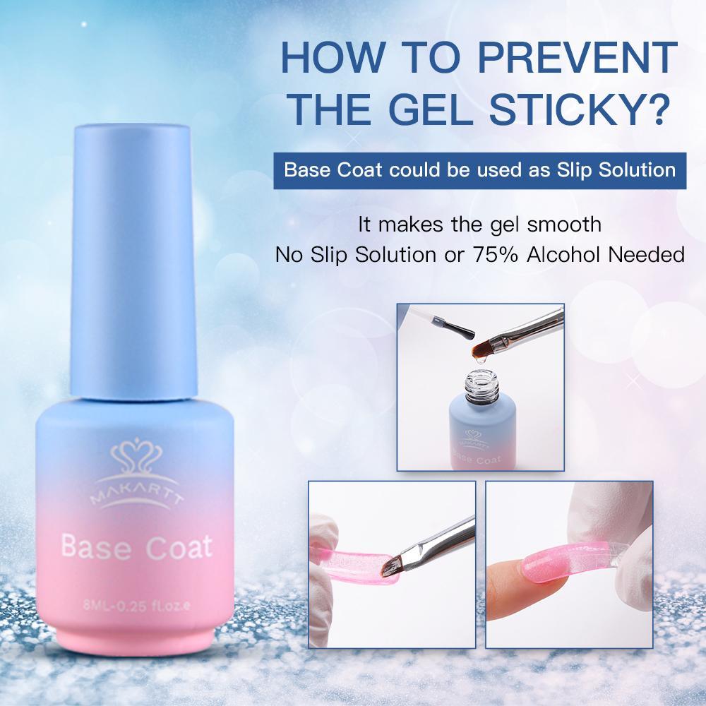 Jelly Glitter Poly Nail Gel Kit - Translucent Glitter Builder Nail Extension Gel Nail Enhancement Set (N1)(N4)(1U85)