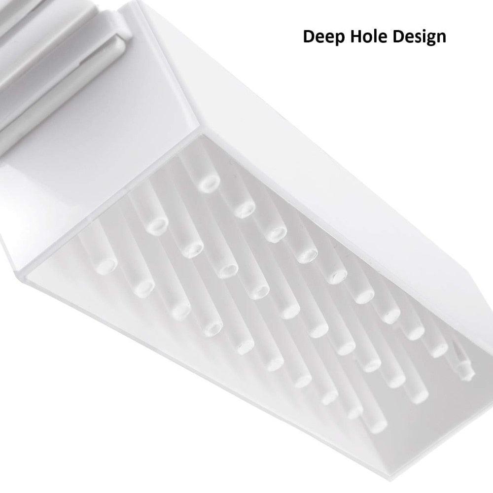 Nail Drill Bits Holder Stand Displayer Organizer Container 30 Holes Manicure Tools (N3)(F85)