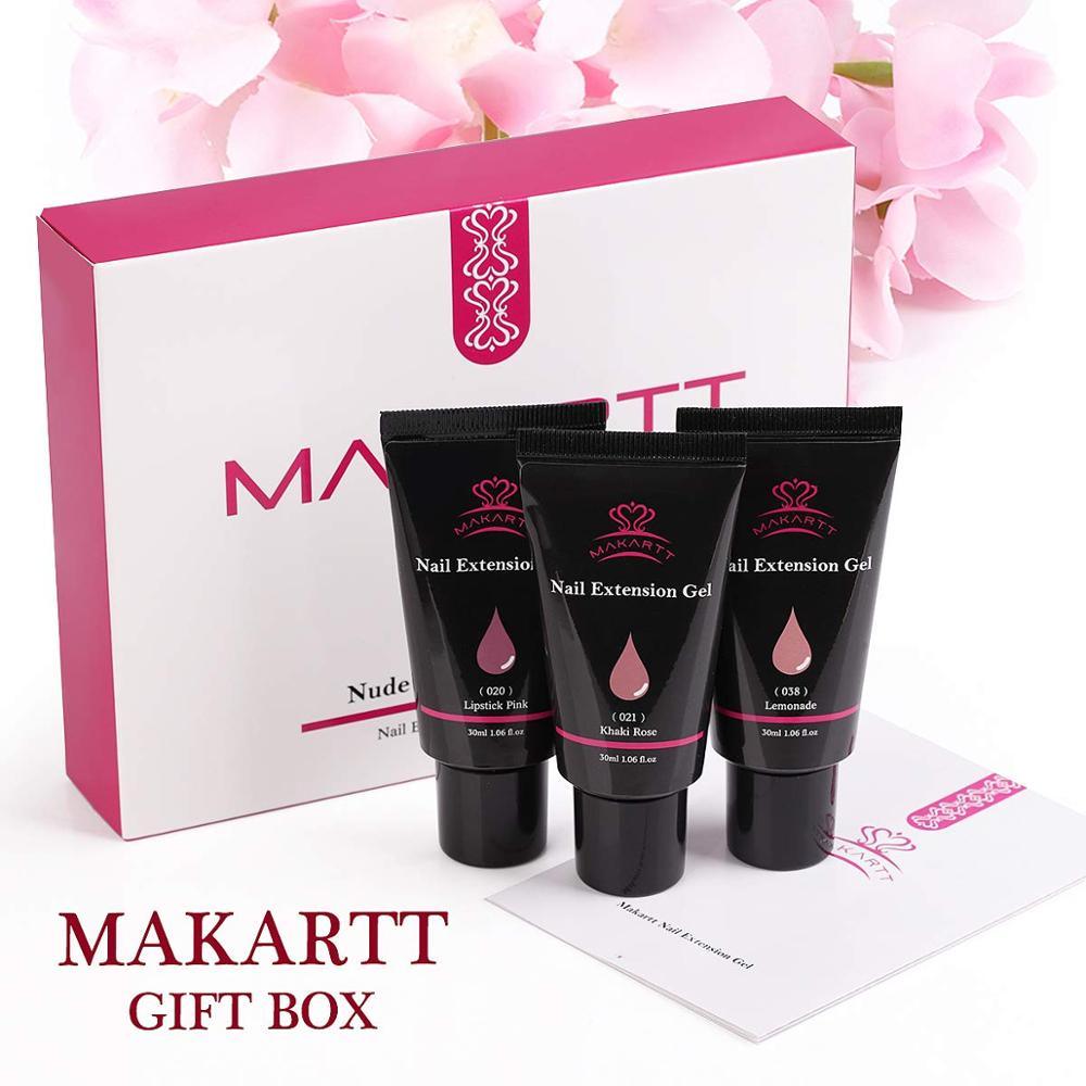 Nail Gel Nail Builder Gel Enhancement Extension Poly Nail Gel Trial Kit Professional (N1)(1U85)(F85)