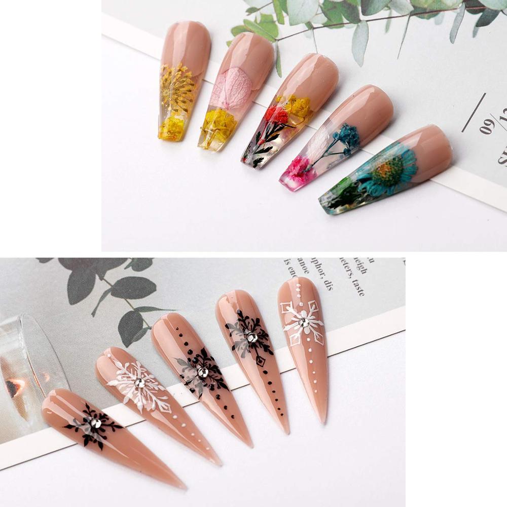 Nail Gel Nail Builder Gel Enhancement Extension Poly Nail Gel Trial Kit Professional (N1)(1U85)(F85)