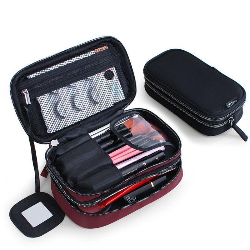 Makeup Bag Case - Stylish Waterproof Cosmetic Bag -Travel Organizer Beauty Case (D79)(LT5)