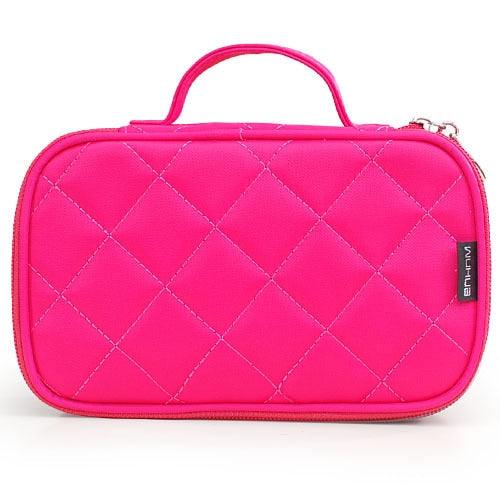 Makeup Bag - Large Waterproof Nylon Travel Cosmetic Bag - Travel Organizer Make Up Wash Toiletry Bag (LT5)(F79)