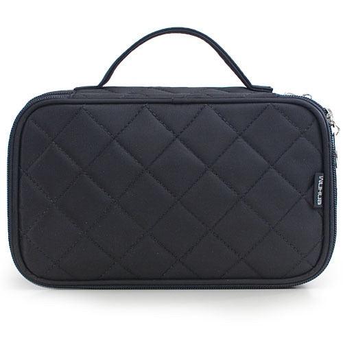 Makeup Bag - Large Waterproof Nylon Travel Cosmetic Bag - Travel Organizer Make Up Wash Toiletry Bag (LT5)(F79)