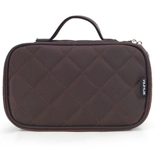Makeup Bag - Large Waterproof Nylon Travel Cosmetic Bag - Travel Organizer Make Up Wash Toiletry Bag (LT5)(F79)