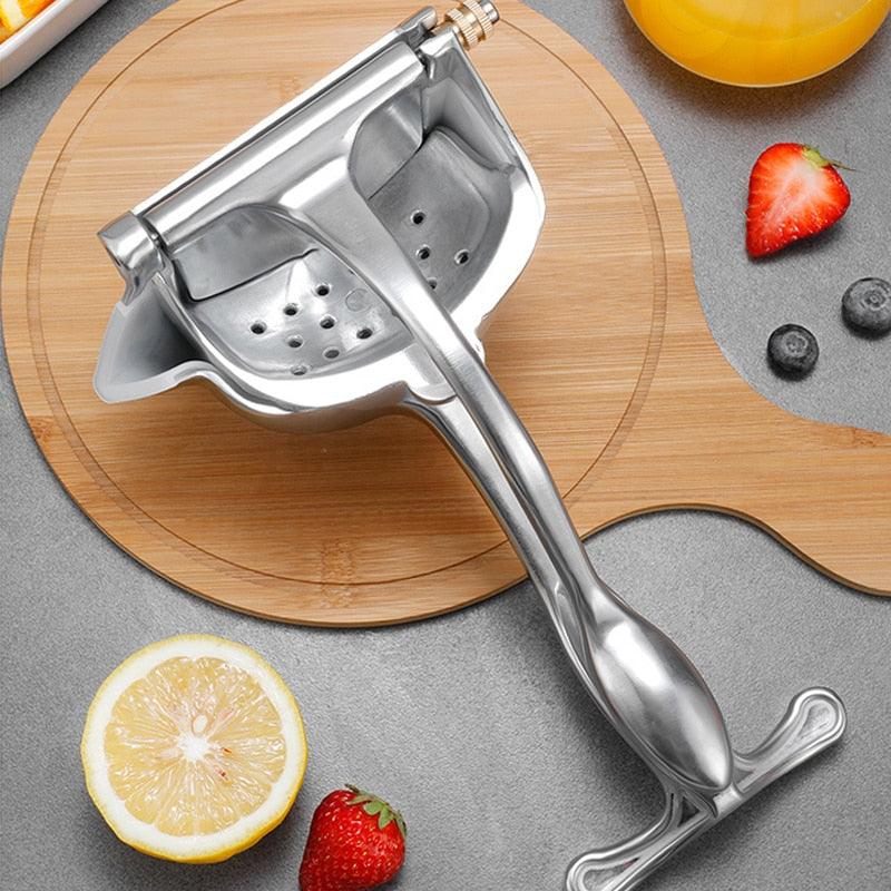 Manual Juice Squeezer Aluminum Alloy Hand Pressure Juicer Handle Press (AK3)