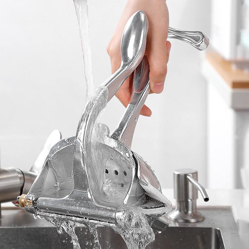 Manual Juice Squeezer Aluminum Alloy Hand Pressure Juicer Handle Press (AK3)