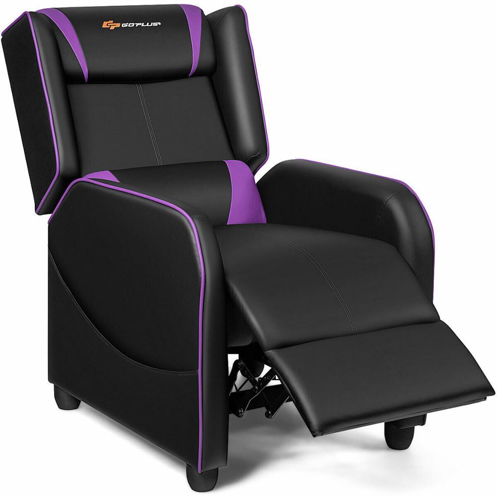 Massage Gaming Recliner Chair Single Living Room Sofa Home Theater Seat (FW2)(RG)(1U67)