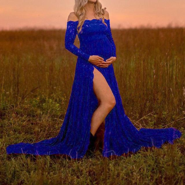 Gorgeous Maternity Dresses - Photo Shoot Pregnant Sexy Mermaid Gown - Baby Shower Photography Props (Z6)(Z8)(1Z1)(2Z1)(3Z1)