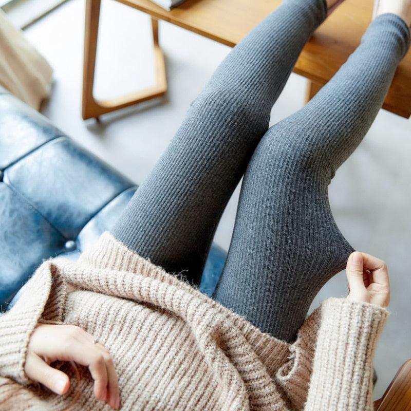 Nice Maternity Leggings - Cotton Adjustable Waist Pregnant Women Clothes (F6)(2Z7)(7Z2)