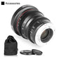 65mm T2.2 Large Aperture Manual Focus Prime 4K Cine Lens for Olympus Panasonic M43/ for Fujifilm X-Mount/ for Sony E-Mount (D54)(MC3)(1U54)