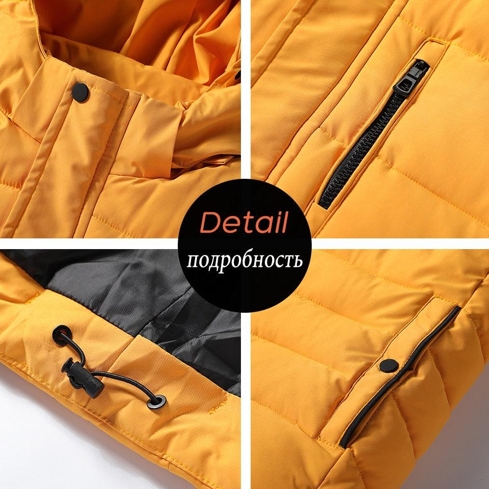 Men Autumn New Thick Hooded Sleeveless Vest Jacket - Winter Fashion Casual Warm (T3M)(F8)