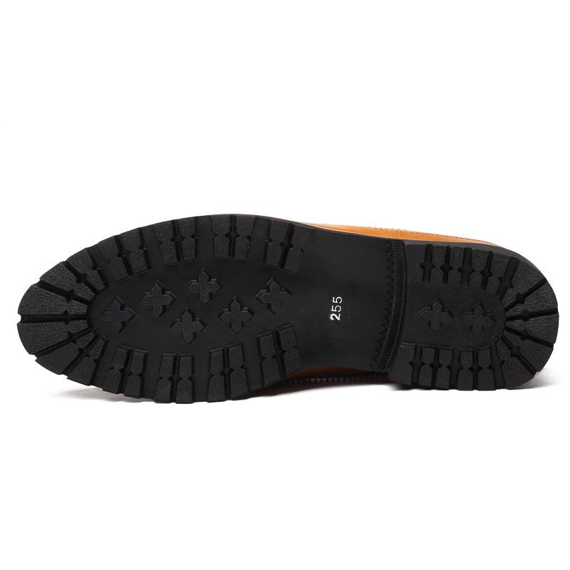 Formal Shoes - Low Top Men's Wedding Shoes - British Fashion Brogue Shoes (D14)(MSF2)(MSF1)(MSF4)