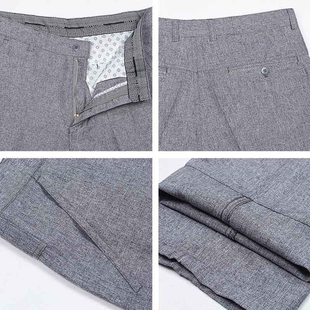 Classic Business Long Pants - Casual Loose Thin Breathable 10 Colors Trousers (TG1)