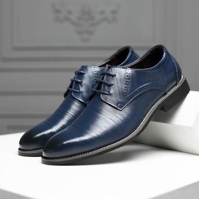 Autumn Formal Shoes - Men High Quality Leather Dress Shoes (MSF2)(F14)