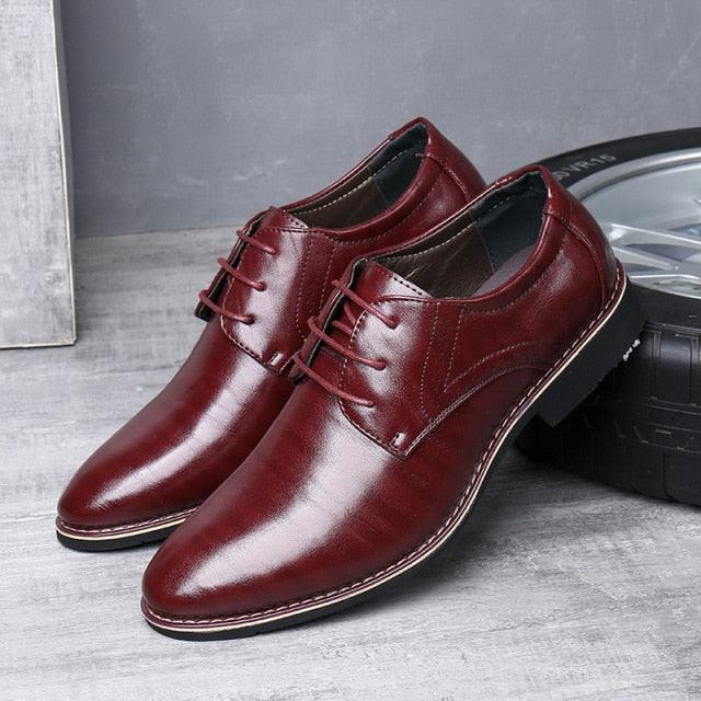 Autumn Formal Shoes - Men High Quality Leather Dress Shoes (MSF2)(F14)