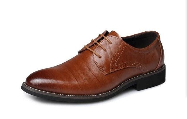 Autumn Formal Shoes - Men High Quality Leather Dress Shoes (MSF2)(F14)