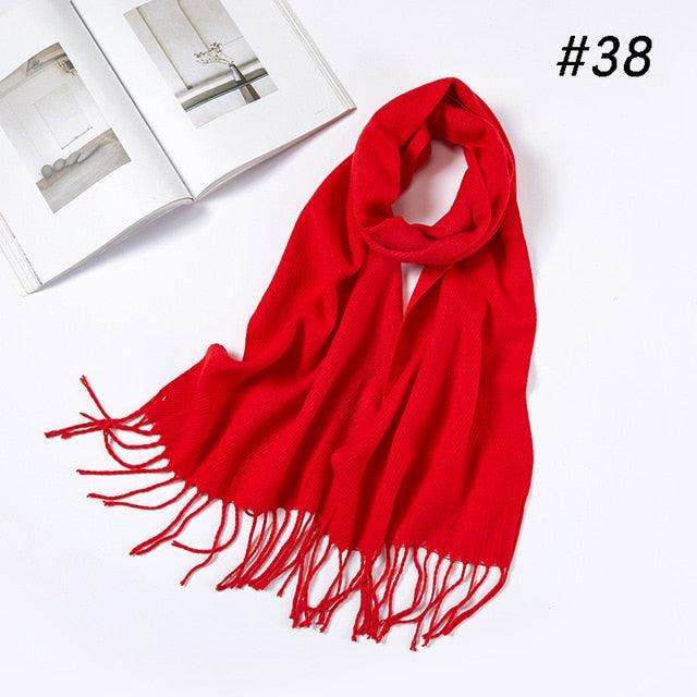 Men Plaid Check Warm Unisex Small Size 180*30cm Brand Designer Winter Cashmere Scarves (MA7)