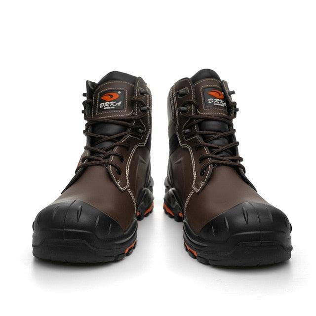 Great Safety Working Boots - Warm Super High Quality Leather Waterproof Footwear (1U13)(1U16)
