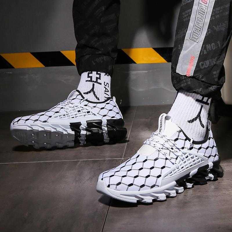 Great Men's Sneakers - Light Breathable Casual Shoes - Fashion Men's Sports Lace-up Comfortable (MSC3)(MSC7)(MSA1)(MCM)(F12)
