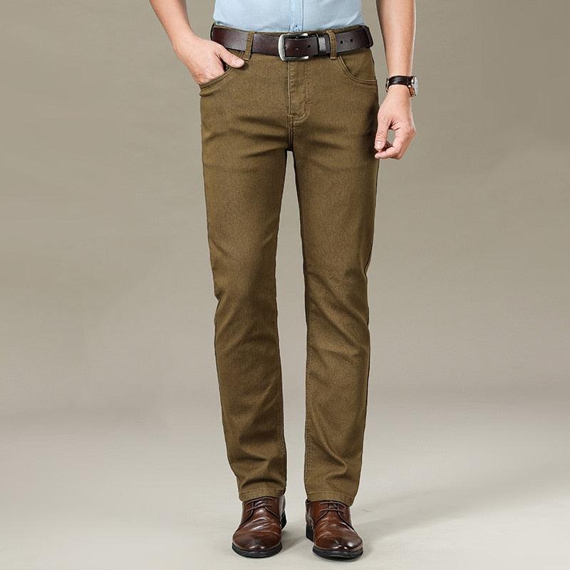 Men's Slim Fit Straight Cut Style Trend Fit High Quality Jean - New Style Casual Pants (TG2)
