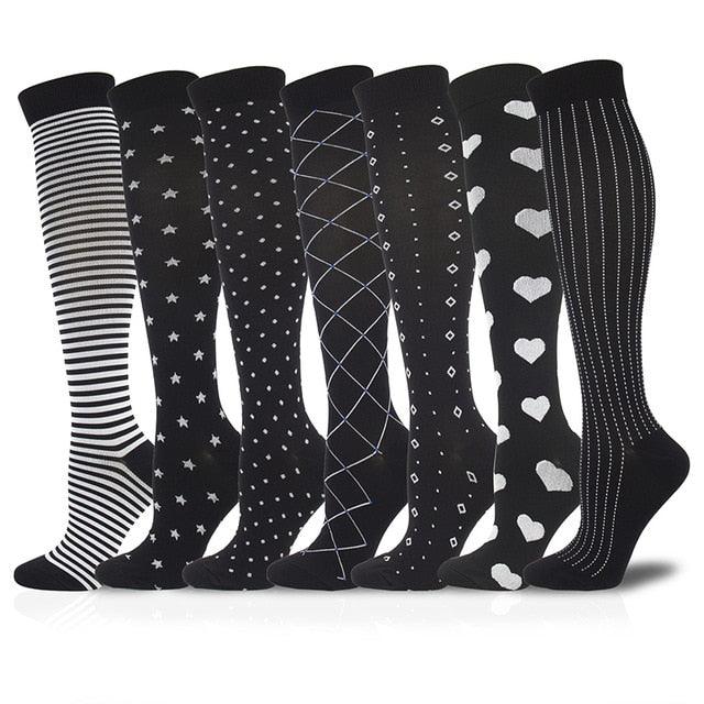 Amazing Compression Stockings Fit Socks - Anti Fatigue Pain Relief High Socks (3WH1)(2WH1)(F31)