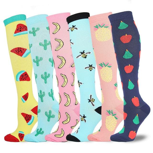 Amazing Compression Stockings Fit Socks - Anti Fatigue Pain Relief High Socks (3WH1)(2WH1)(F31)