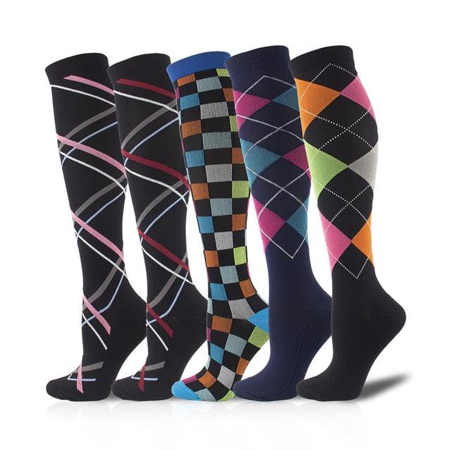Amazing Compression Stockings Fit Socks - Anti Fatigue Pain Relief High Socks (3WH1)(2WH1)(F31)