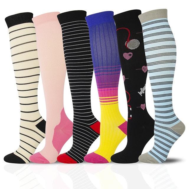 Amazing Compression Stockings Fit Socks - Anti Fatigue Pain Relief High Socks (3WH1)(2WH1)(F31)