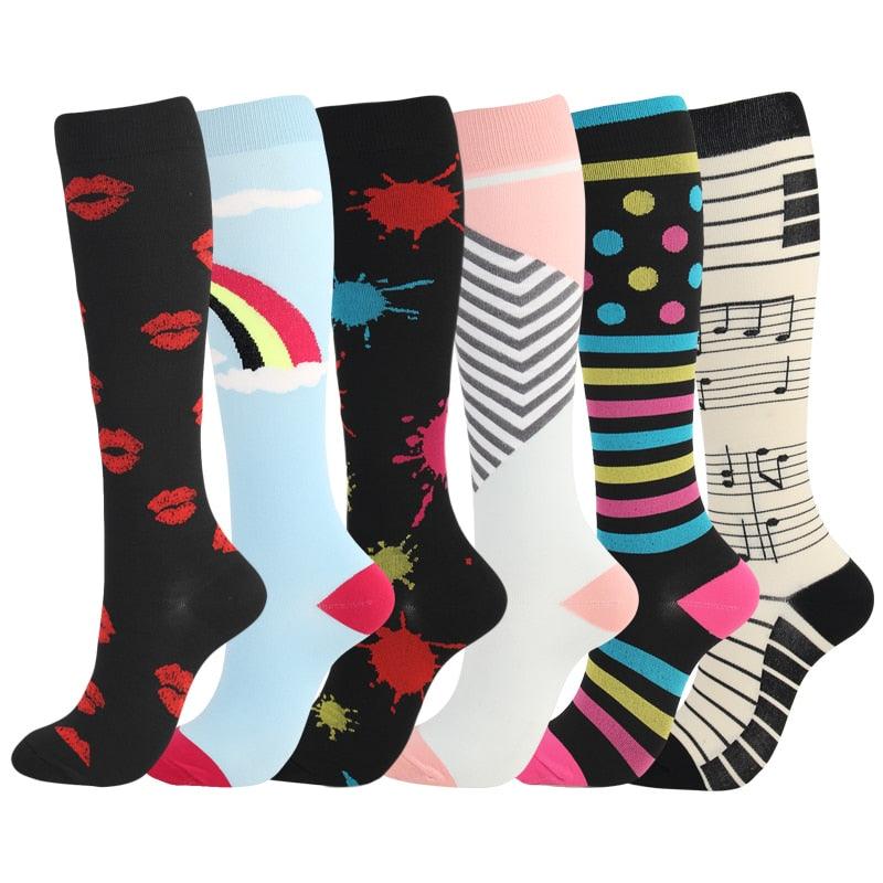 Amazing Compression Stockings Fit Socks - Anti Fatigue Pain Relief High Socks (3WH1)(2WH1)(F31)