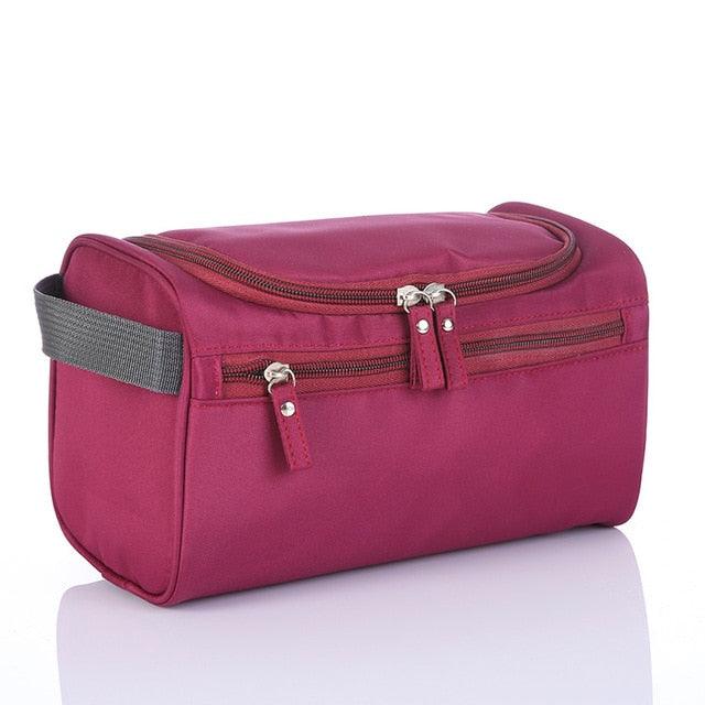 Men Cosmetics Bag - Waterproof Oxford Toiletry Bag - Travel Organizer Bath Wash Bag (LT5)(F79)